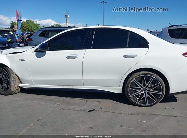 W1KAF8HB6TR309520 2026 MERCEDES-BENZ AMG C 43 White Widok wnętrza 360 stopni