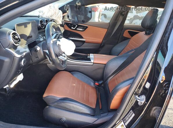 W1KAF8HB7PR091660 2023 MERCEDES-BENZ C Black Front interior view