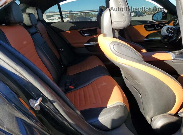 W1KAF8HB7PR091660 2023 MERCEDES-BENZ C Black Rear seats view