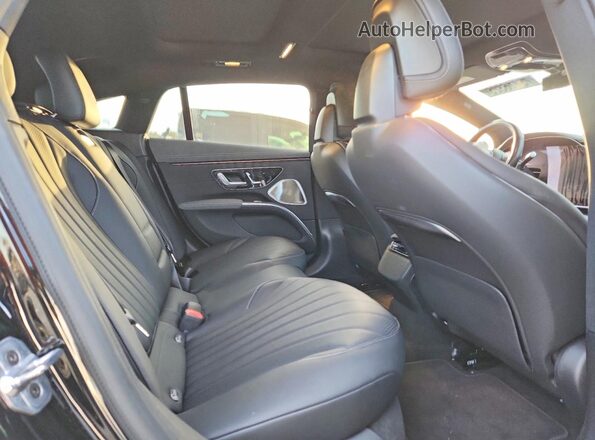 W1KCG2DB1SA050621 2025 MERCEDES-BENZ EQS Black Rear seats view