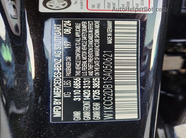 W1KCG2DB1SA050621 2025 MERCEDES-BENZ EQS Black Engine compartment view