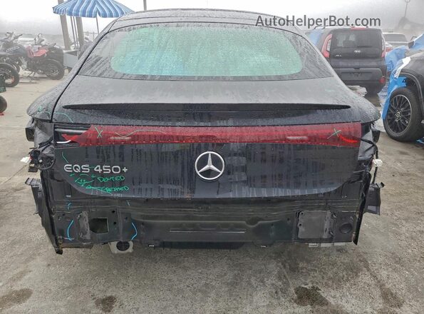 W1KCG2DB2SA050031 2025 MERCEDES-BENZ EQS Black Հետևի տեսք