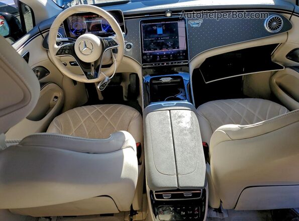 W1KCG2DB6NA012578 2022 MERCEDES-BENZ EQS Black Vista del salpicadero