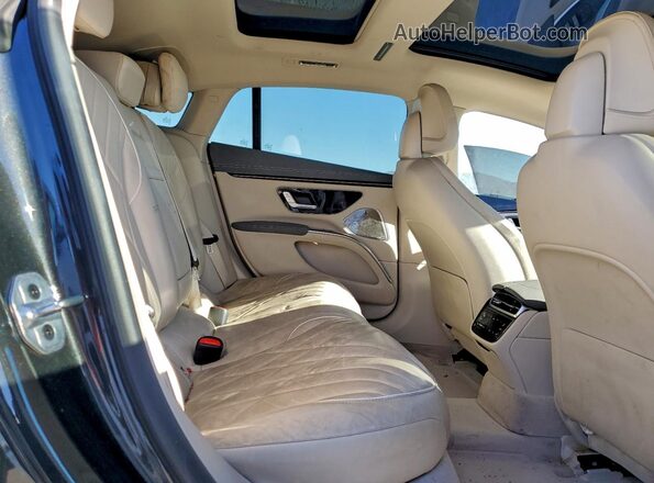 W1KCG2DB6NA012578 2022 MERCEDES-BENZ EQS Black Vista de los asientos traseros
