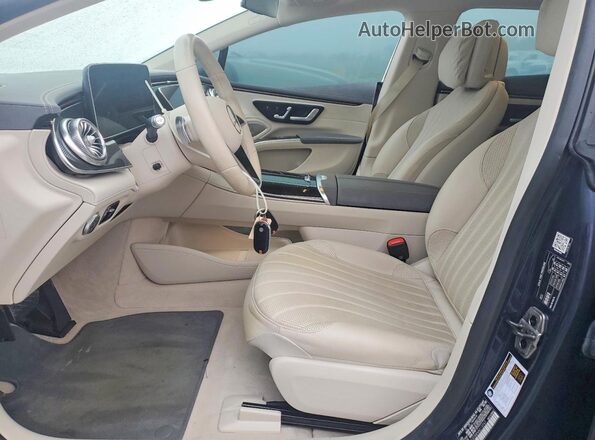 W1KCG2DB8NA013747 2022 MERCEDES-BENZ EQS Blue Front interior view