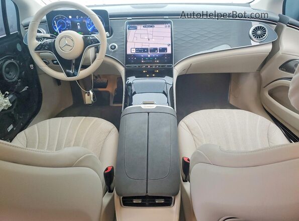 W1KCG2DB8NA013747 2022 MERCEDES-BENZ EQS Blue Dashboard view