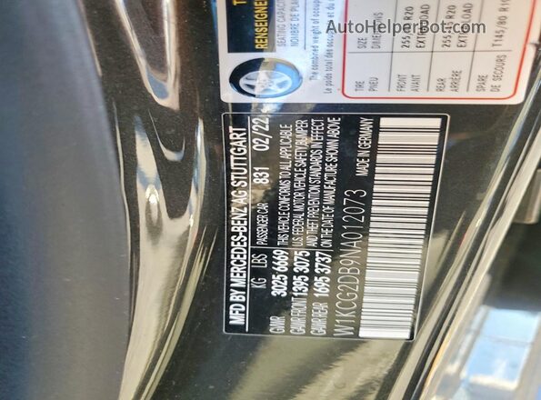 W1KCG2DB9NA012073 2022 MERCEDES-BENZ EQS Черный Вид подкапотного пространства