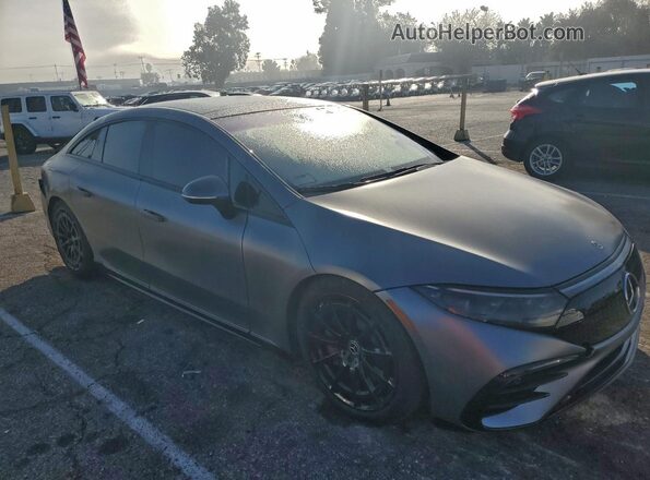 W1KCG4EB0NA010514 2022 MERCEDES-BENZ EQS Gray Front right