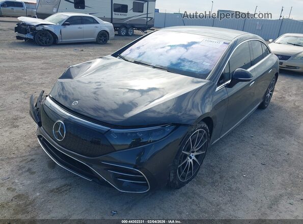 W1KCG4EB3PA033093 2023 MERCEDES-BENZ EQS 580 Gray წინა მარცხენა ხედი სამი მეოთხედიდან
