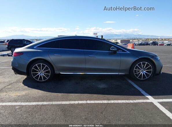 W1KCG4EB4PA039372 2023 MERCEDES-BENZ EQS 580 Gray უკანა სალონის ხედი