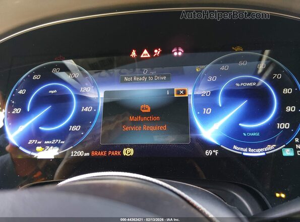 W1KCG4EB4PA039372 2023 MERCEDES-BENZ EQS 580 Gray უკანა სავარძლების ხედი