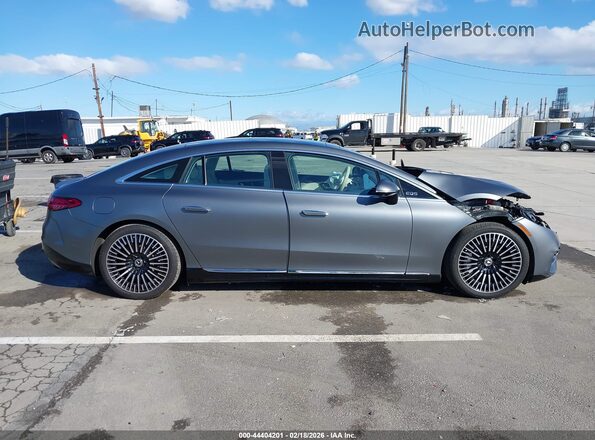 W1KCG4EB8PA042470 2023 MERCEDES-BENZ EQS 580 Gray უკანა სალონის ხედი
