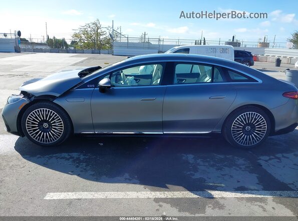 W1KCG4EB8PA042470 2023 MERCEDES-BENZ EQS 580 Gray სალონის 360-გრადუსიანი ხედი