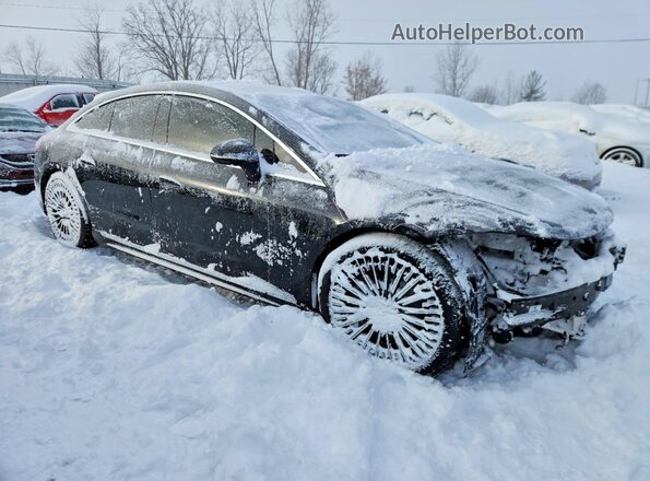 W1KCG4EBXNA004204 2022 MERCEDES-BENZ EQS Black Передня права чверть