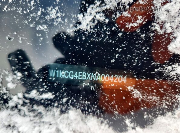 W1KCG4EBXNA004204 2022 MERCEDES-BENZ EQS Black Вид підкапотного простору