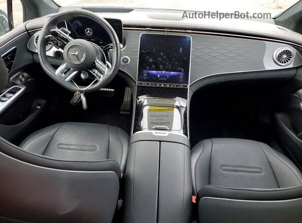 W1KEG5DB2PF015851 2023 MERCEDES-BENZ EQE Gray Widok deski rozdzielczej