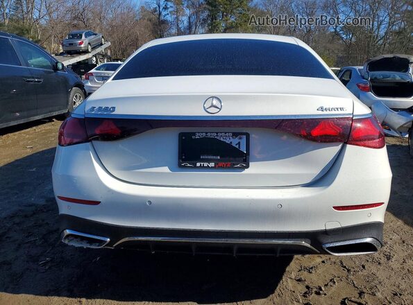 W1KLF4HB1SA096071 2025 MERCEDES-BENZ E White Widok wnętrza z przodu