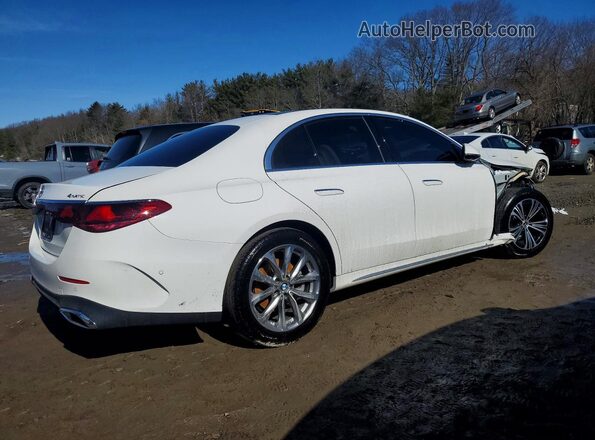 W1KLF4HB1SA096071 2025 MERCEDES-BENZ E White Przód prawy