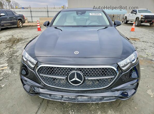 W1KLF4HB9SA093614 2025 MERCEDES-BENZ E Black Widok z przodu
