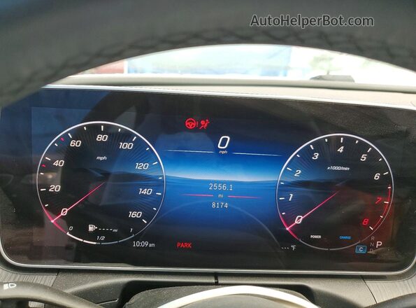 W1KMK4HB5SF053971 2025 MERCEDES-BENZ CLE White Вид щитка приладів