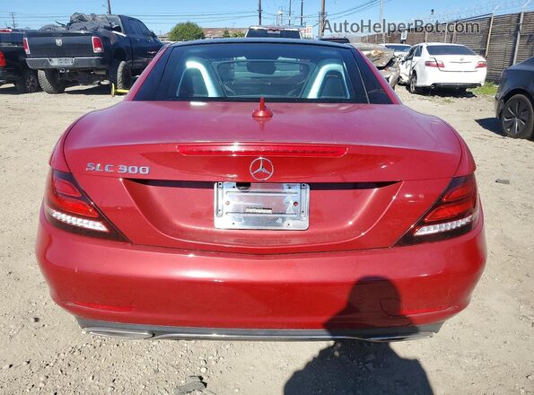 W1KPK3JA4LF172153 2020 MERCEDES-BENZ SLC Burgundy უკანა ხედი
