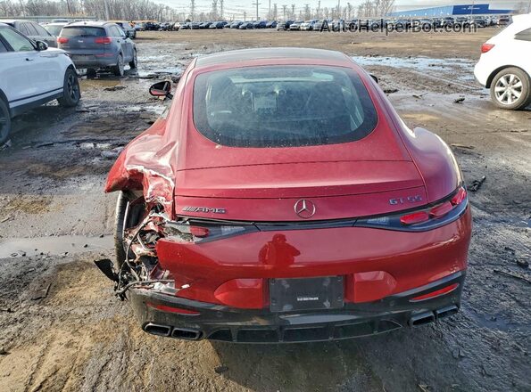 W1KRJ8AB4RF001364 2024 MERCEDES-BENZ AMG Red Widok z tyłu
