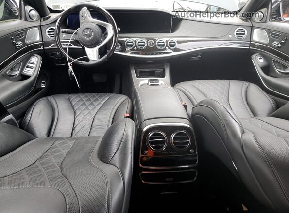 W1KUX8AB2LA550008 2020 MERCEDES-BENZ S Черный Вид панели приборов