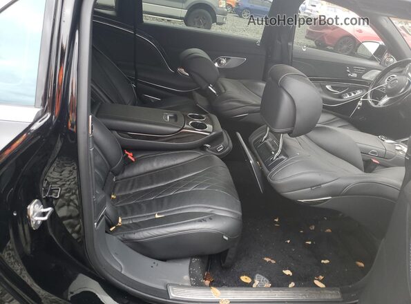 W1KUX8AB2LA550008 2020 MERCEDES-BENZ S Черный Вид задних сидений