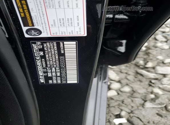 W1KUX8AB2LA550008 2020 MERCEDES-BENZ S Черный Вид подкапотного пространства