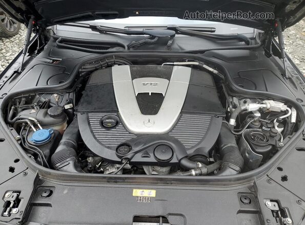 W1KUX8AB2LA550008 2020 MERCEDES-BENZ S Черный Вид задней части салона