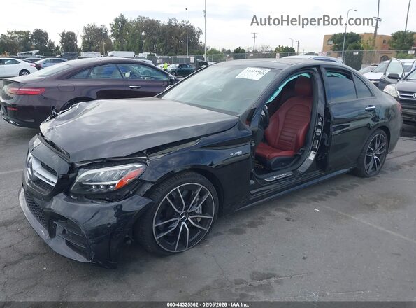 W1KWF6EB3LR571316 2020 MERCEDES-BENZ AMG C 43 Black წინა მარცხენა ხედი სამი მეოთხედიდან