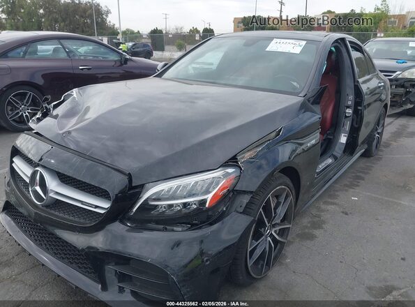 W1KWF6EB3LR571316 2020 MERCEDES-BENZ AMG C 43 Black წინა ხედი