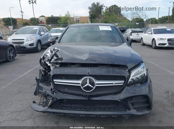 W1KWF6EB3LR571316 2020 MERCEDES-BENZ AMG C 43 Black უკანა სალონის ხედი