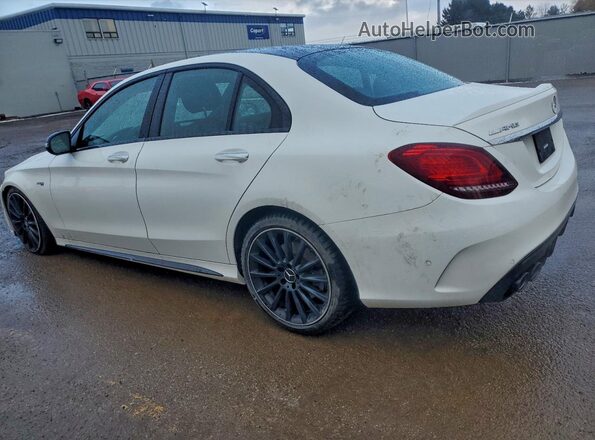 W1KWF6EB6MR631817 2021 MERCEDES-BENZ C White Tył lewy