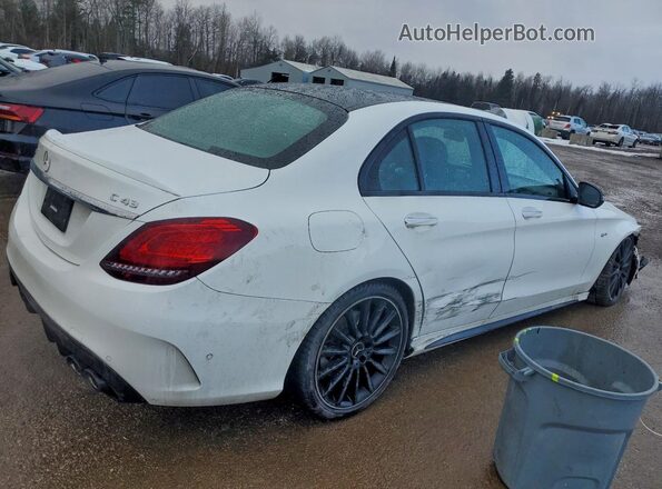 W1KWF6EB6MR631817 2021 MERCEDES-BENZ C White Tył prawy
