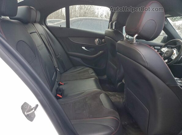 W1KWF6EB6MR631817 2021 MERCEDES-BENZ C White Widok tylnych siedzeń