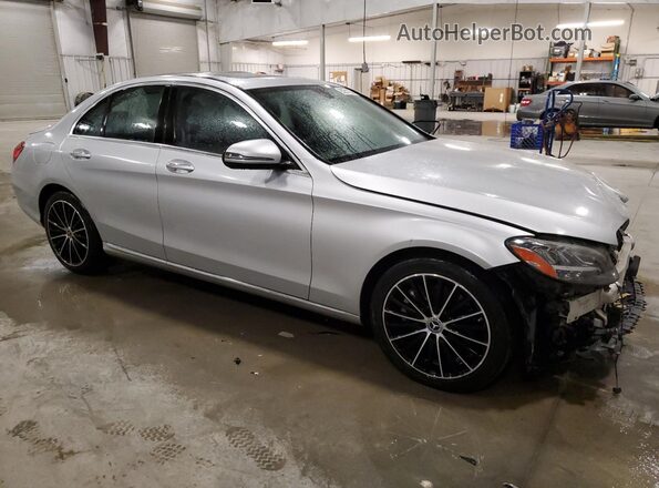 W1KWF8DB0MR638856 2021 MERCEDES-BENZ C Silver Передня права чверть