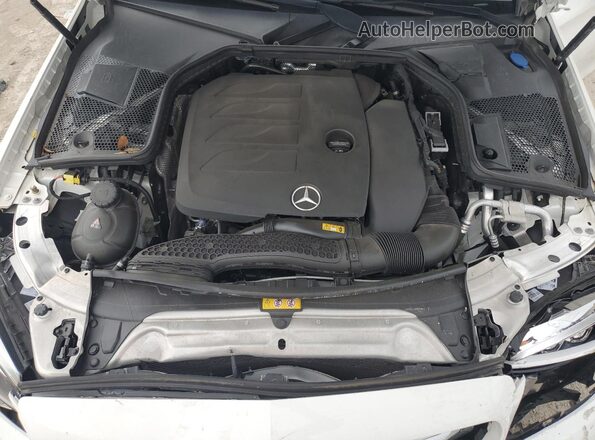 W1KWF8DB0MR641210 2021 MERCEDES-BENZ C White Вид задньої частини салону