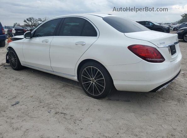 W1KWF8DB0MR641210 2021 MERCEDES-BENZ C White Задня ліва чверть