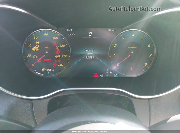 W1KWF8DB1MR618051 2021 MERCEDES-BENZ C-CLASS Синий 
