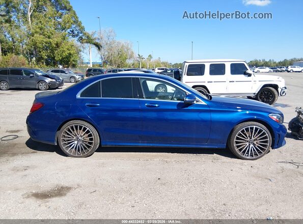 W1KWF8DB1MR618051 2021 MERCEDES-BENZ C-CLASS Синий 