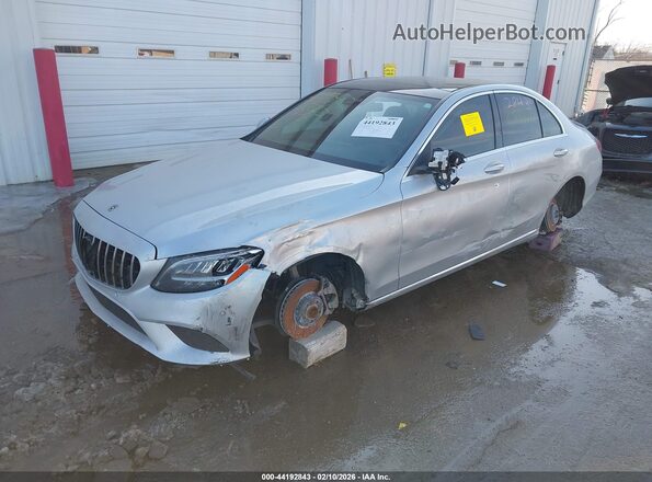 W1KWF8DB1MR651275 2021 MERCEDES-BENZ C-CLASS Gray Przód lewy