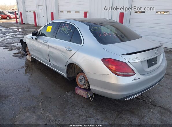 W1KWF8DB1MR651275 2021 MERCEDES-BENZ C-CLASS Gray Tył lewy