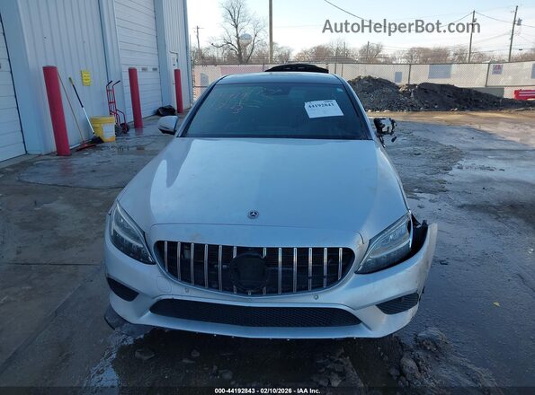 W1KWF8DB1MR651275 2021 MERCEDES-BENZ C-CLASS Gray Widok zestawu wskaźników