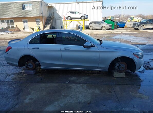 W1KWF8DB1MR651275 2021 MERCEDES-BENZ C-CLASS Gray Widok wnętrza z tyłu