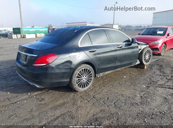 W1KWF8DB3MR630136 2021 MERCEDES-BENZ C-CLASS Black Tył prawy
