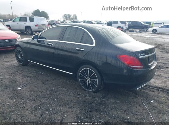 W1KWF8DB3MR630136 2021 MERCEDES-BENZ C-CLASS Black Tył lewy