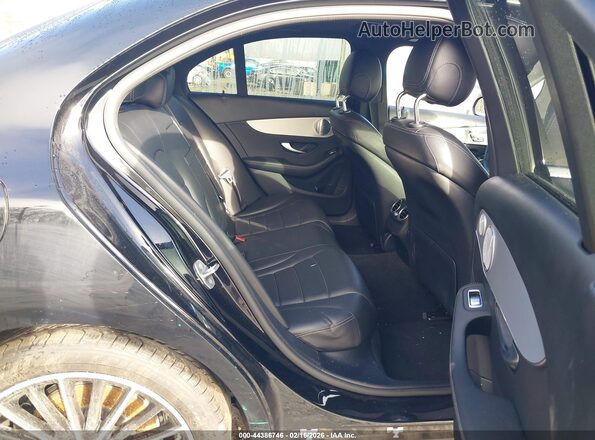 W1KWF8DB3MR630136 2021 MERCEDES-BENZ C-CLASS Black Widok naklejki z numerem VIN
