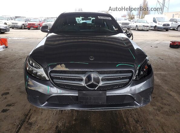 W1KWF8DB4MR649844 2021 MERCEDES-BENZ C Gray წინა ხედი