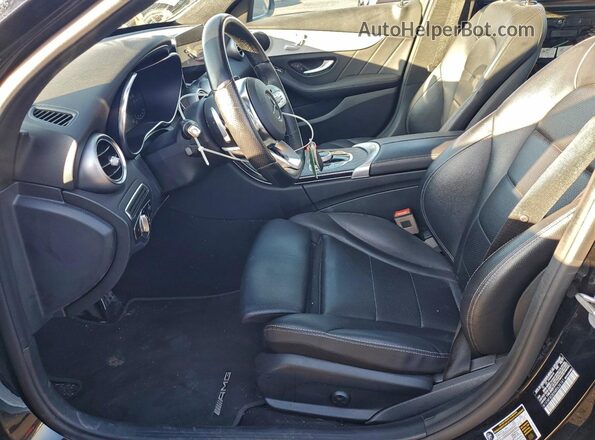 W1KWF8DBXMR636161 2021 MERCEDES-BENZ C Black Vista interior delantera